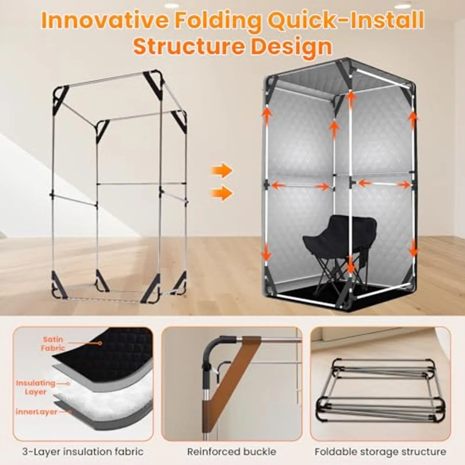 ZENHAUS Portable Steam Sauna — At-Home Spa Kit